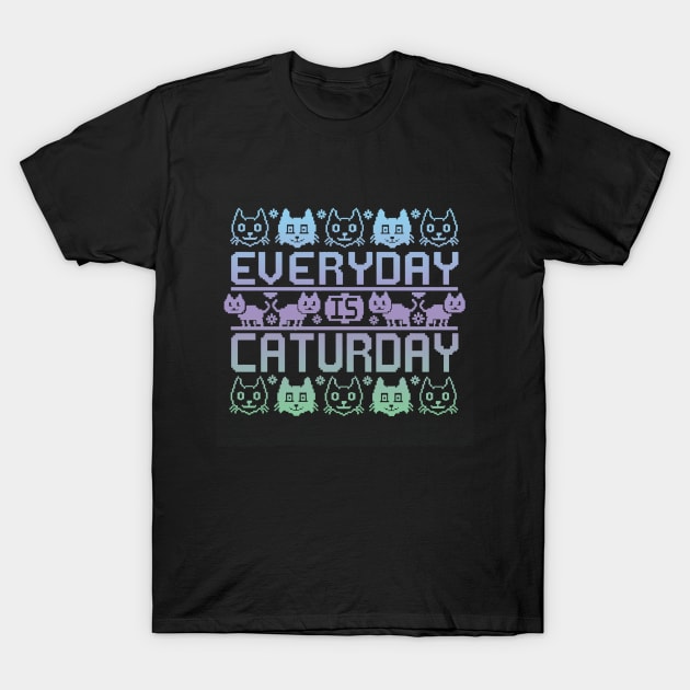 everyday is caturday T-Shirt by crackdesign